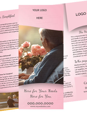 Hospice Brochure Template - Reminiscent